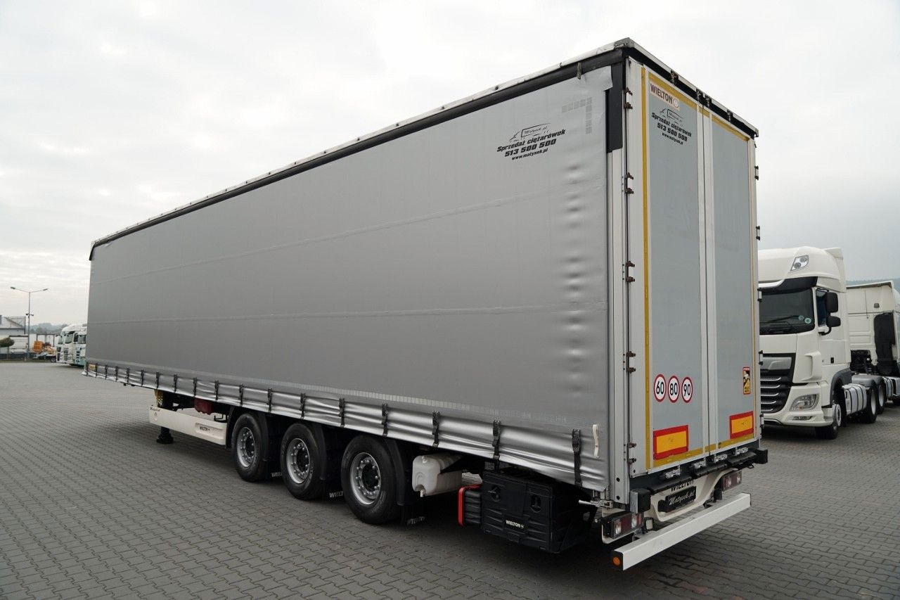 Wielton FIRANKA / MEGA / LOWDECK / OŚ PODNOSZONA / SAF - Semi-trailer dengan terpal samping: gambar 3 Wielton FIRANKA / MEGA / LOWDECK / OŚ PODNOSZONA / SAF - Semi-trailer dengan terpal samping: gambar 3