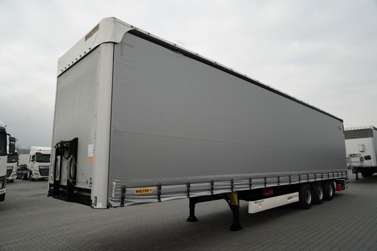 Wielton FIRANKA / MEGA / LOWDECK / OŚ PODNOSZONA / SAF - Semi-trailer dengan terpal samping: gambar 2 Wielton FIRANKA / MEGA / LOWDECK / OŚ PODNOSZONA / SAF - Semi-trailer dengan terpal samping: gambar 2