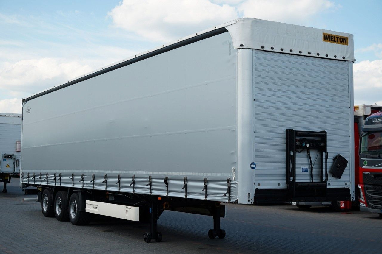 Wielton FIRANKA / MEGA / PODNOSZONY DACH / SYSTEM BDE - - Semi-trailer dengan terpal samping: gambar 1 Wielton FIRANKA / MEGA / PODNOSZONY DACH / SYSTEM BDE - - Semi-trailer dengan terpal samping: gambar 1