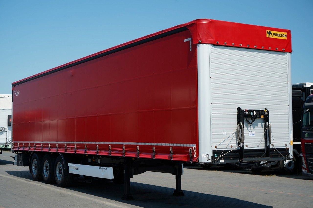 Wielton FIRANKA / MULDA DO STALI - 9 M / OSIE SAF / OŚ - Semi-trailer dengan terpal samping: gambar 4 Wielton FIRANKA / MULDA DO STALI - 9 M / OSIE SAF / OŚ - Semi-trailer dengan terpal samping: gambar 4