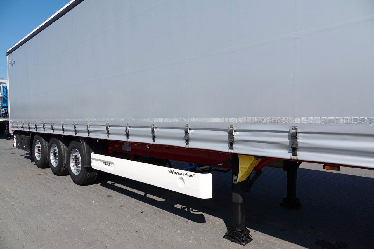 Wielton FIRANKA / MULDA DO STALI - 9 M / OSIE SAF / OŚ - Semi-trailer dengan terpal samping: gambar 5 Wielton FIRANKA / MULDA DO STALI - 9 M / OSIE SAF / OŚ - Semi-trailer dengan terpal samping: gambar 5