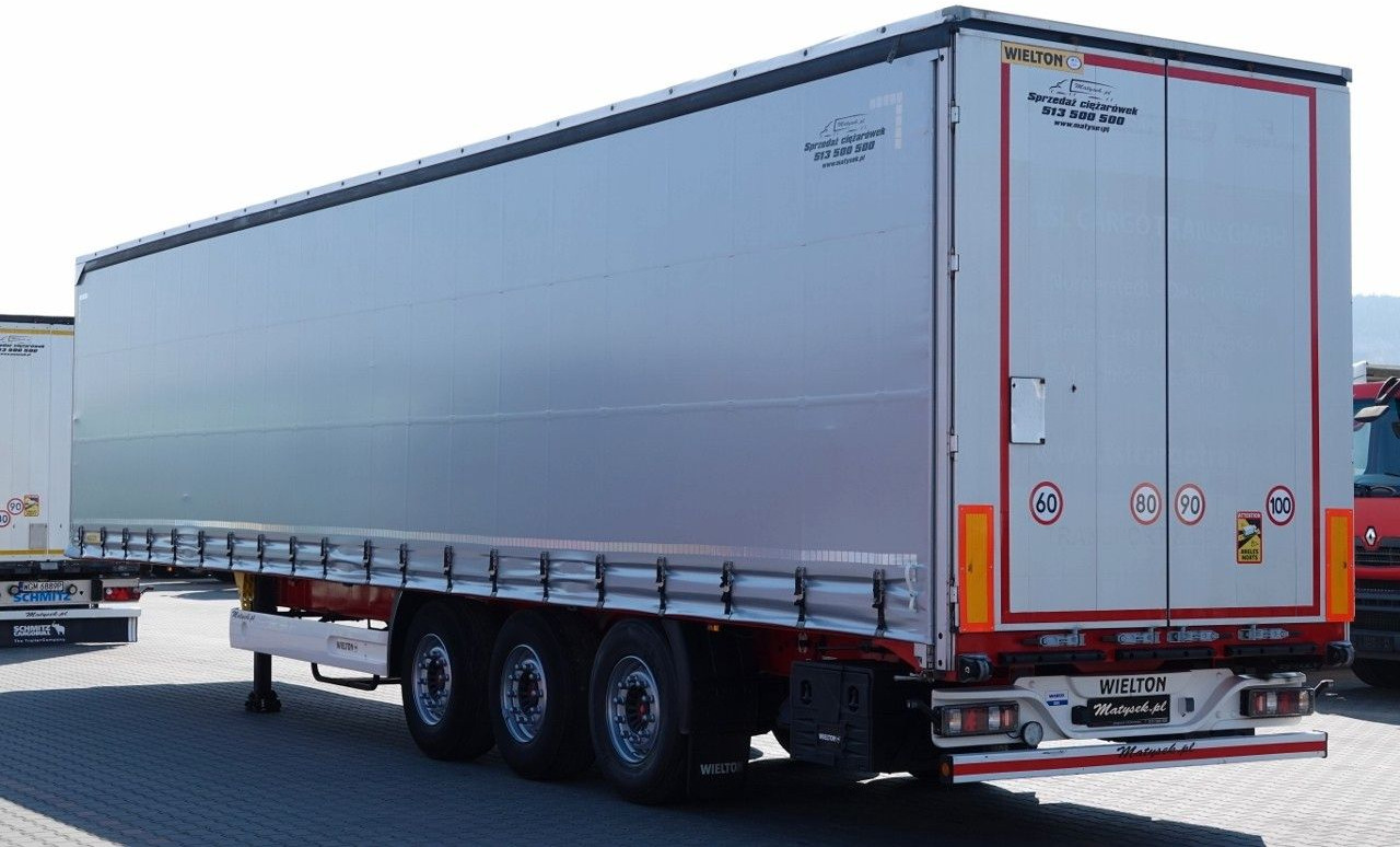 Wielton FIRANKA / MULDA DO STALI - 9 M / OSIE SAF / OŚ - Semi-trailer dengan terpal samping: gambar 3 Wielton FIRANKA / MULDA DO STALI - 9 M / OSIE SAF / OŚ - Semi-trailer dengan terpal samping: gambar 3