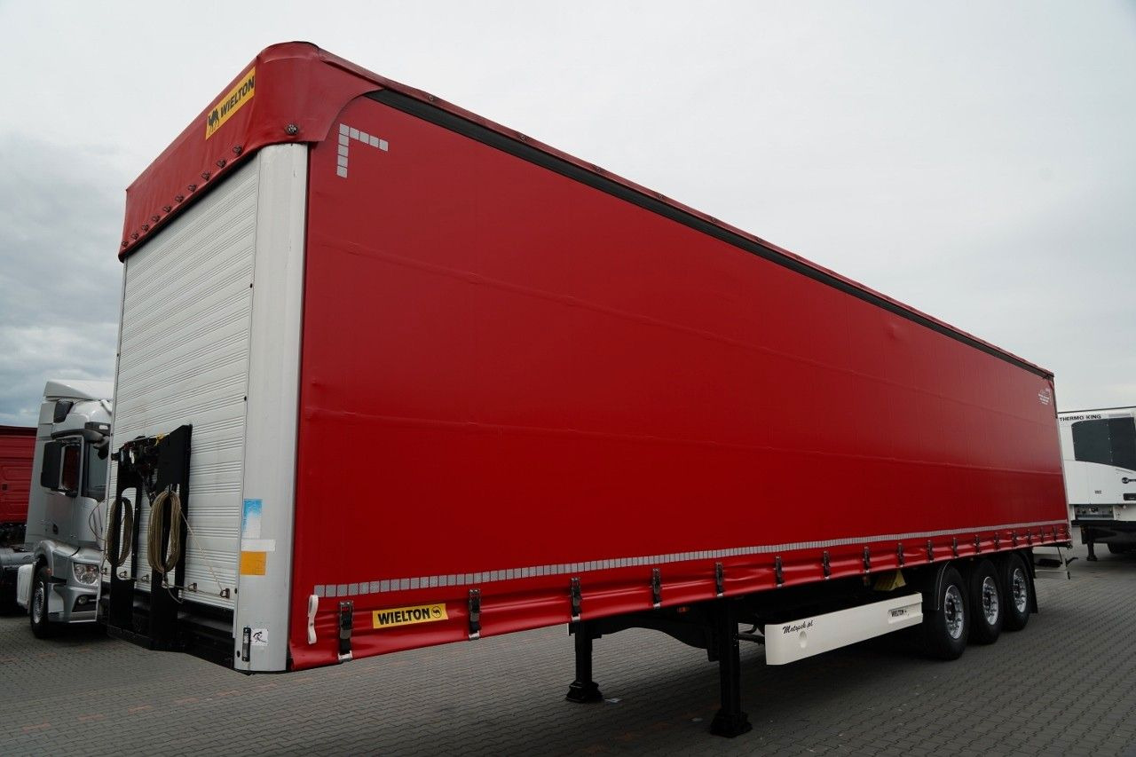 Wielton / FIRANKA STANDARD / MULDA DO STALI - 9 M / OŚ - Semi-trailer dengan terpal samping: gambar 4 Wielton / FIRANKA STANDARD / MULDA DO STALI - 9 M / OŚ - Semi-trailer dengan terpal samping: gambar 4