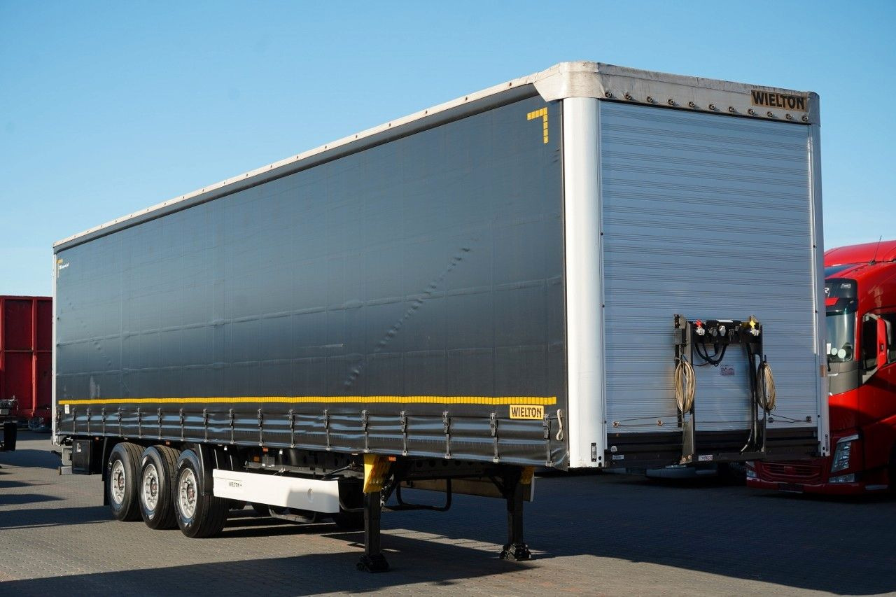 Wielton FIRANKA / STANDARD / SAF - Semi-trailer dengan terpal samping: gambar 1 Wielton FIRANKA / STANDARD / SAF - Semi-trailer dengan terpal samping: gambar 1