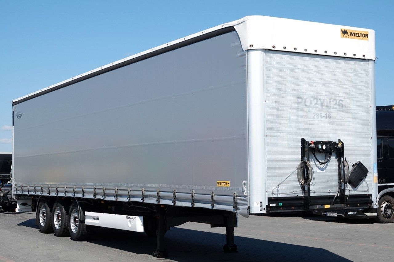 Wielton IRANKA STANDARD / PODNOSZONY DACH / SYSTEM BDE - - Semi-trailer dengan terpal samping: gambar 4 Wielton IRANKA STANDARD / PODNOSZONY DACH / SYSTEM BDE - - Semi-trailer dengan terpal samping: gambar 4