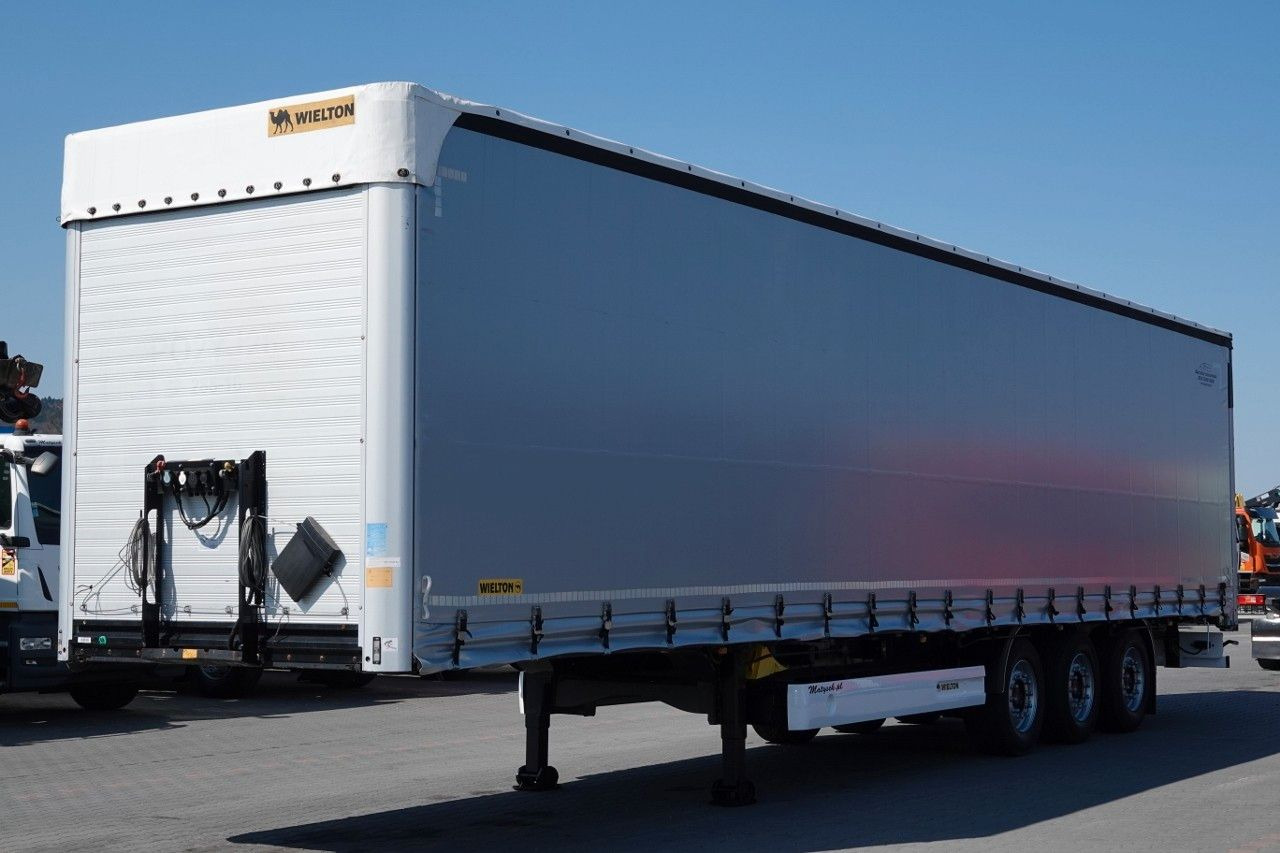 Wielton IRANKA STANDARD / PODNOSZONY DACH / SYSTEM BDE - - Semi-trailer dengan terpal samping: gambar 1 Wielton IRANKA STANDARD / PODNOSZONY DACH / SYSTEM BDE - - Semi-trailer dengan terpal samping: gambar 1