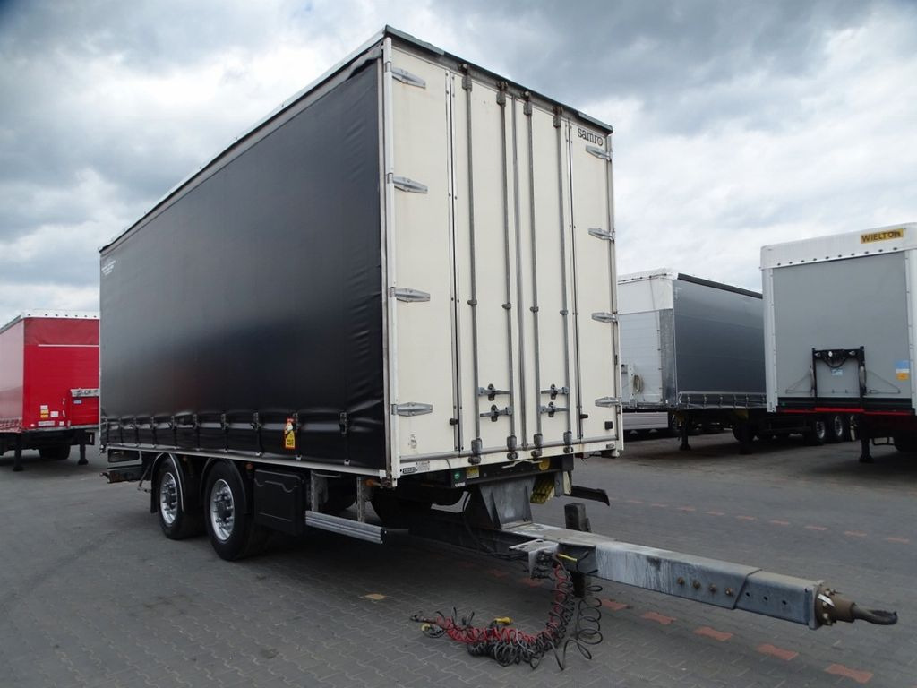Wielton JUMBO TRAILER/L: 7,3 M/FROND DOORS/STRONG FLOOR - Trailer dengan terpal samping: gambar 1 Wielton JUMBO TRAILER/L: 7,3 M/FROND DOORS/STRONG FLOOR - Trailer dengan terpal samping: gambar 1