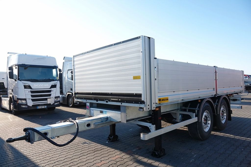 Wielton PRZYCZEPA BURTOWA / DO BUDOWLANKI / NOWA / - Trailer flatbed: gambar 3 Wielton PRZYCZEPA BURTOWA / DO BUDOWLANKI / NOWA / - Trailer flatbed: gambar 3