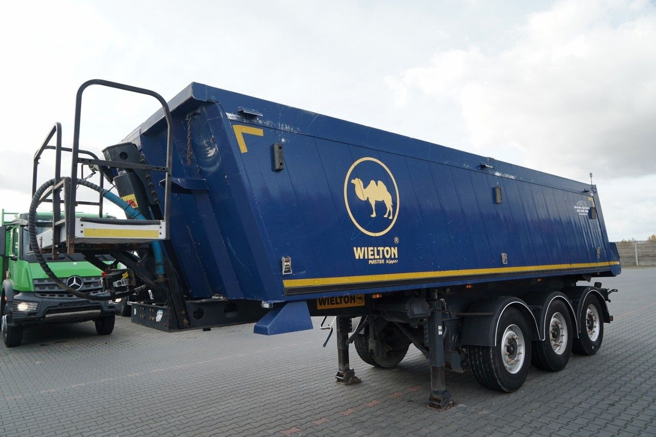 Wielton WYWROTKA / 24 M3 / ALUMINIOWA / OŚ PODNOSZONA / - Semi-trailer jungkit: gambar 2 Wielton WYWROTKA / 24 M3 / ALUMINIOWA / OŚ PODNOSZONA / - Semi-trailer jungkit: gambar 2