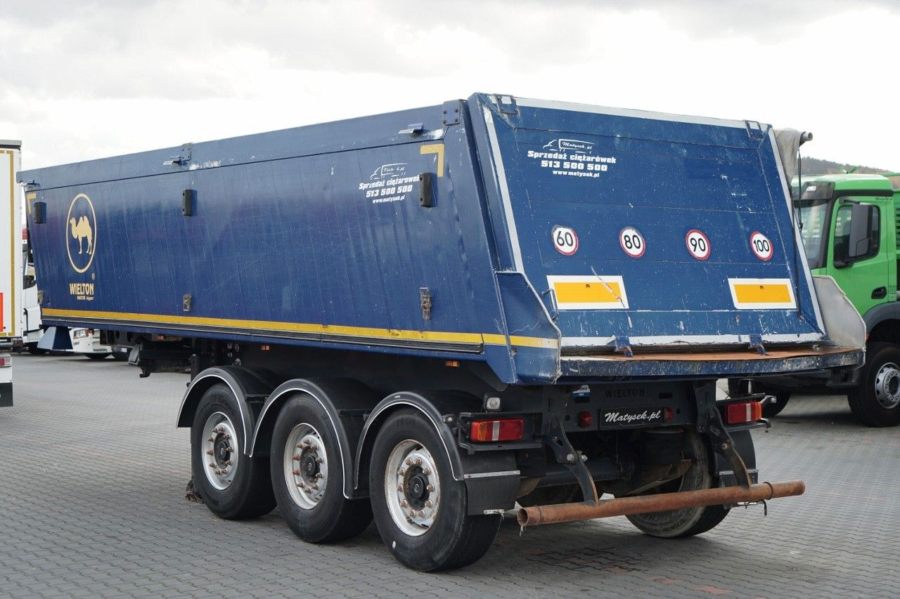 Wielton WYWROTKA / 24 M3 / ALUMINIOWA / OŚ PODNOSZONA / - Semi-trailer jungkit: gambar 4 Wielton WYWROTKA / 24 M3 / ALUMINIOWA / OŚ PODNOSZONA / - Semi-trailer jungkit: gambar 4