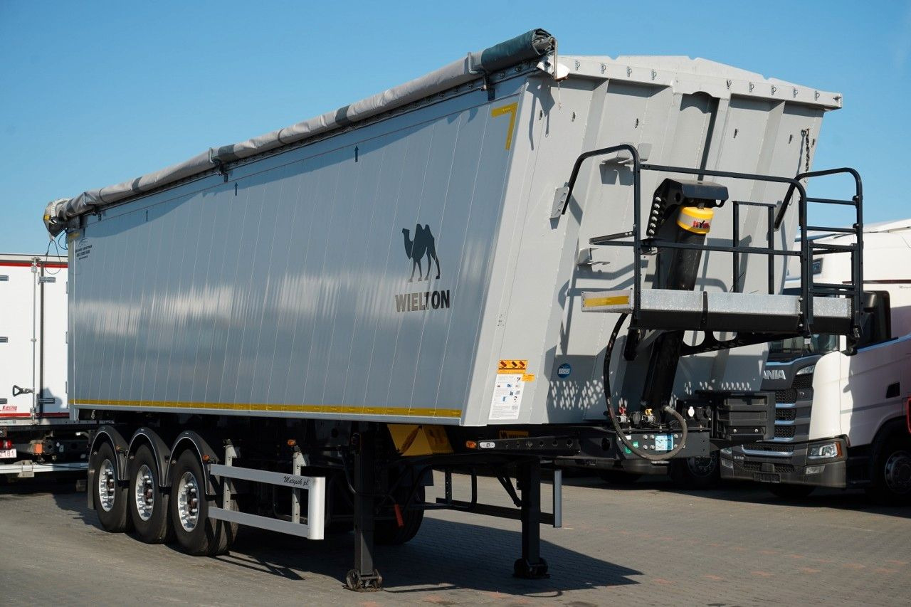 Wielton WYWROTKA 55 m3 / 2023 / MAŁO UŻYWANA / 80 TYS. K - Semi-trailer jungkit: gambar 1 Wielton WYWROTKA 55 m3 / 2023 / MAŁO UŻYWANA / 80 TYS. K - Semi-trailer jungkit: gambar 1