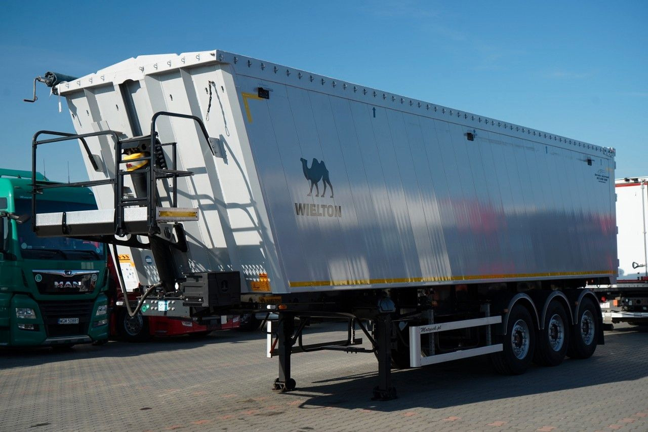 Wielton WYWROTKA 55 m3 / 2023 / MAŁO UŻYWANA / 80 TYS. K - Semi-trailer jungkit: gambar 3 Wielton WYWROTKA 55 m3 / 2023 / MAŁO UŻYWANA / 80 TYS. K - Semi-trailer jungkit: gambar 3