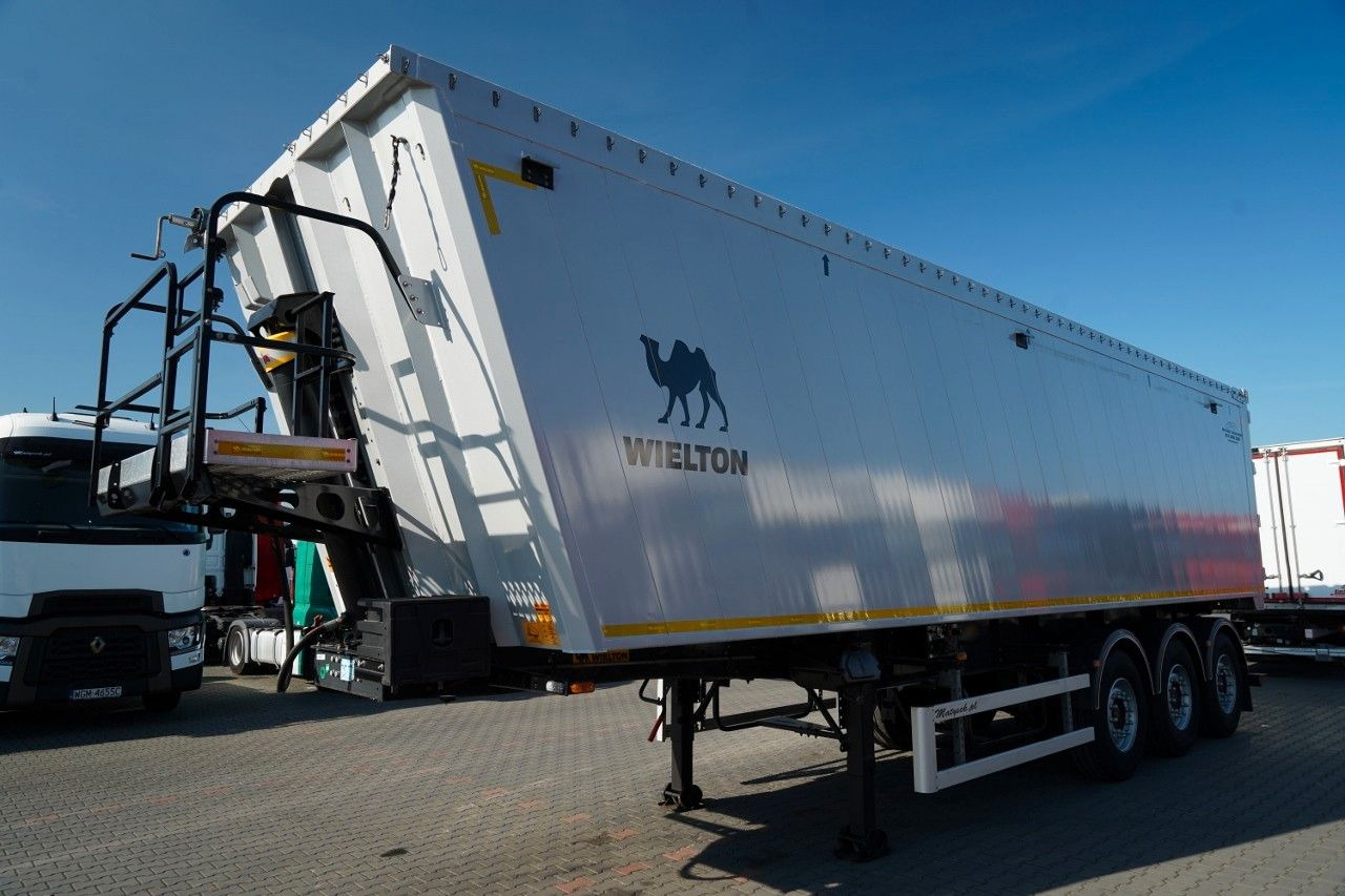 Wielton WYWROTKA 55 m3 / 2023 / MAŁO UŻYWANA / 80 TYS. K - Semi-trailer jungkit: gambar 4 Wielton WYWROTKA 55 m3 / 2023 / MAŁO UŻYWANA / 80 TYS. K - Semi-trailer jungkit: gambar 4