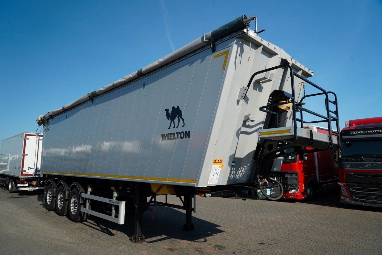 Wielton WYWROTKA 55 m3 / 2023 / MAŁO UŻYWANA / 80 TYS. K - Semi-trailer jungkit: gambar 2 Wielton WYWROTKA 55 m3 / 2023 / MAŁO UŻYWANA / 80 TYS. K - Semi-trailer jungkit: gambar 2