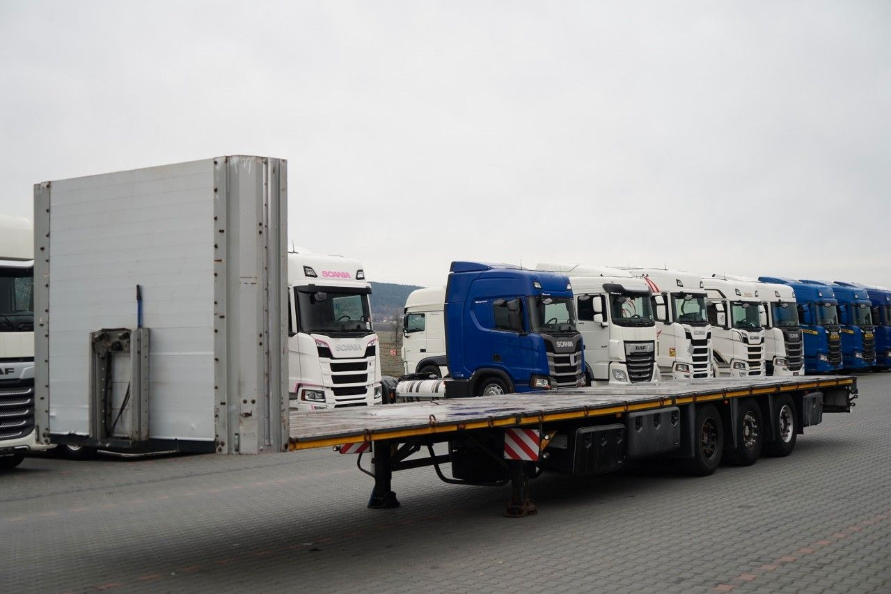 ZASŁAW PLATFORMA NISKOPODWOZIOWA + HAKI PODKONTENERY - Semi-trailer flatbed: gambar 5 ZASŁAW PLATFORMA NISKOPODWOZIOWA + HAKI PODKONTENERY - Semi-trailer flatbed: gambar 5