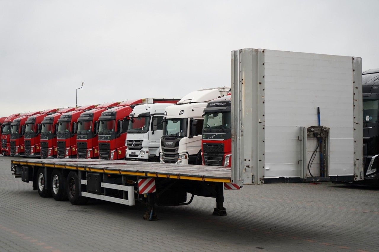 ZASŁAW PLATFORMA NISKOPODWOZIOWA + HAKI PODKONTENERY - Semi-trailer flatbed: gambar 2 ZASŁAW PLATFORMA NISKOPODWOZIOWA + HAKI PODKONTENERY - Semi-trailer flatbed: gambar 2