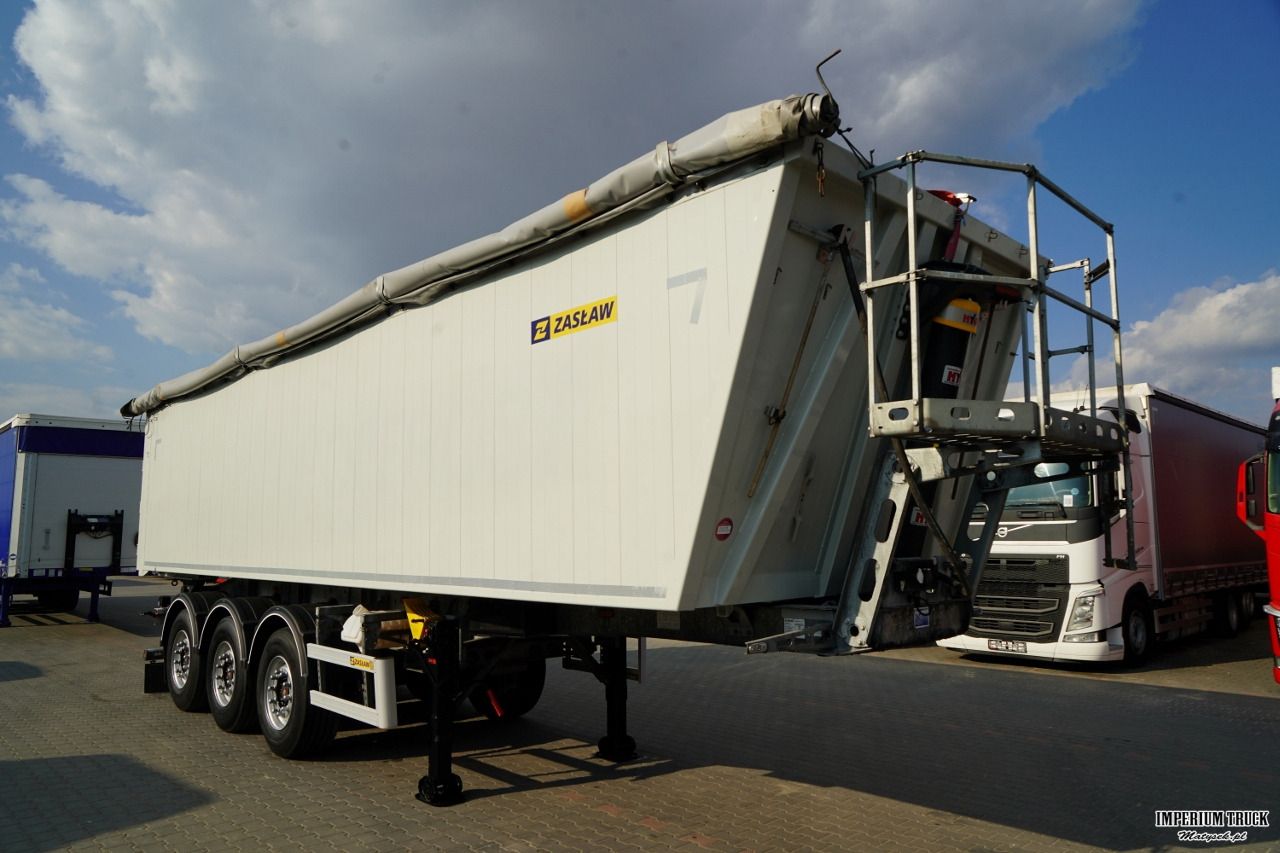 ZASŁAW / WYWROTKA ALUMINIOWA / 43 m3 / OŚ PODNOSZONA / OSIE SAF - Semi-trailer jungkit: gambar 2 ZASŁAW / WYWROTKA ALUMINIOWA / 43 m3 / OŚ PODNOSZONA / OSIE SAF - Semi-trailer jungkit: gambar 2