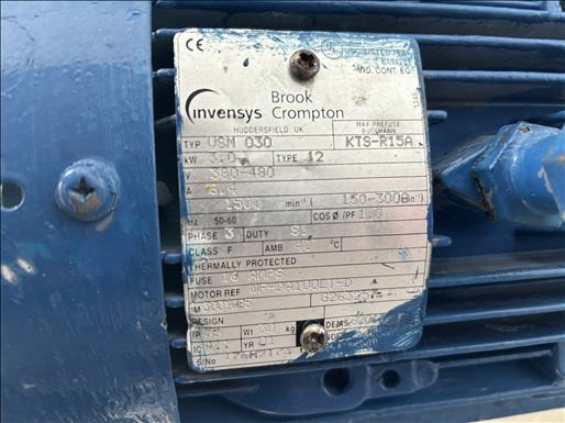 Mesin makanan Alfa Laval SX4-063H Lobe pump: gambar 7