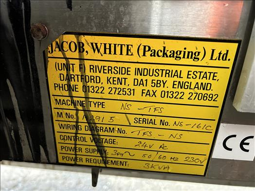 Mesin pengemas Jacob White TFS Two flap sealer: gambar 10 Mesin pengemas Jacob White TFS Two flap sealer: gambar 10