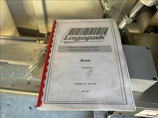 Mesin pengemas Logopak 920 IIP Labeller: gambar 6 Mesin pengemas Logopak 920 IIP Labeller: gambar 6