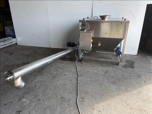 NNP Hopper and elevator screw conveyor - Konveyor: gambar 2 NNP Hopper and elevator screw conveyor - Konveyor: gambar 2
