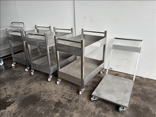 NNP Stainless trolleys - Mesin makanan: gambar 1 NNP Stainless trolleys - Mesin makanan: gambar 1