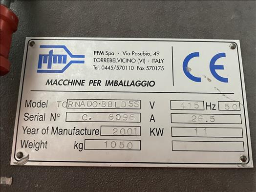 Mesin pengemas PFM Tornado-BBLDSS Flow wrapper: gambar 17