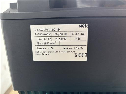 Wilo ILE50-170 Centrifugal pump - Mesin makanan: gambar 5 Wilo ILE50-170 Centrifugal pump - Mesin makanan: gambar 5