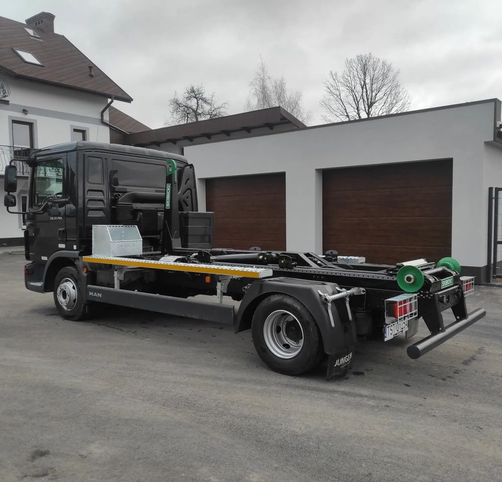 Hook lift MAN TGL 12.250 nowe urządzenie hakowe SKIBICKI HKS 8/4000 ATEGO / TGM: gambar 1