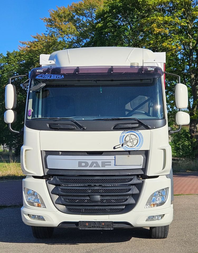 DAF CF370/410/BURTO-FIRANKA/RETARDER/WINDA/OŚ SKRĘTNA-PODNOSZONA/E6/SPROWADZONY/20PALET/BURTO-FIRANKA - Truk dengan terpal samping: gambar 3 DAF CF370/410/BURTO-FIRANKA/RETARDER/WINDA/OŚ SKRĘTNA-PODNOSZONA/E6/SPROWADZONY/20PALET/BURTO-FIRANKA - Truk dengan terpal samping: gambar 3