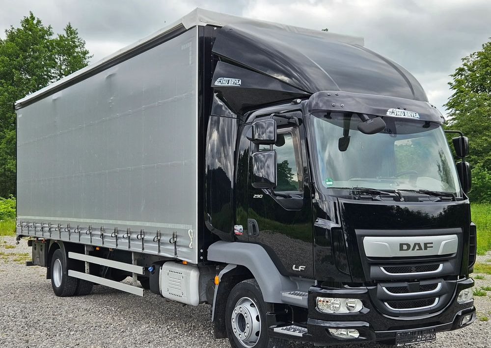 DAF LF 290 / WINDA / 16TON DMC / FIRANKA / AUTOMAT / JEDEN WŁAŚCICIE / EURO 6 / 2019 / SPROWADZONY / 20PALET / NISKI PRZEBIEG / DUŻA ŁADOWNOŚĆ / JAK NOWY - Truk dengan terpal samping: gambar 1 DAF LF 290 / WINDA / 16TON DMC / FIRANKA / AUTOMAT / JEDEN WŁAŚCICIE / EURO 6 / 2019 / SPROWADZONY / 20PALET / NISKI PRZEBIEG / DUŻA ŁADOWNOŚĆ / JAK NOWY - Truk dengan terpal samping: gambar 1