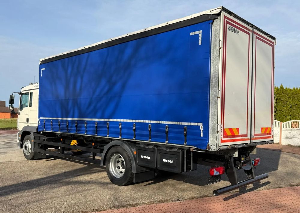 MAN TGM 15.290 / FIRANKA / 2016R / KLIMA POSTOJOWA /SPROWADZONY/ 8T ŁADOWNOŚĆ / 17 PALET / E6 / WINDA / - Truk dengan terpal samping: gambar 5 MAN TGM 15.290 / FIRANKA / 2016R / KLIMA POSTOJOWA /SPROWADZONY/ 8T ŁADOWNOŚĆ / 17 PALET / E6 / WINDA / - Truk dengan terpal samping: gambar 5