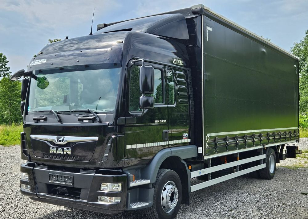MAN TGM 15.290 / FIRANKA / 2019R / SPROWADZONY/ 7500 ŁADOWNOŚĆ / 18 PALET / E6 / JAK NOWY / WINDA / - Truk dengan terpal samping: gambar 2 MAN TGM 15.290 / FIRANKA / 2019R / SPROWADZONY/ 7500 ŁADOWNOŚĆ / 18 PALET / E6 / JAK NOWY / WINDA / - Truk dengan terpal samping: gambar 2