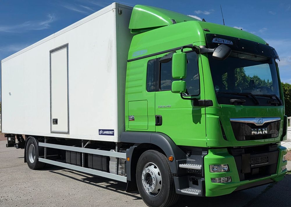 MAN TGM 18.340 / 18.290 / 15.290 / IZOTERMA / WINDA / 19PALET /E6 / SPROWADZONY / AUTOMAT / SYPIALKA / PIERWSZY WŁAŚCICIEL / BOCZNE DRZWI / STAN BARDZO DOBRY - Truk berpendingin: gambar 1 MAN TGM 18.340 / 18.290 / 15.290 / IZOTERMA / WINDA / 19PALET /E6 / SPROWADZONY / AUTOMAT / SYPIALKA / PIERWSZY WŁAŚCICIEL / BOCZNE DRZWI / STAN BARDZO DOBRY - Truk berpendingin: gambar 1