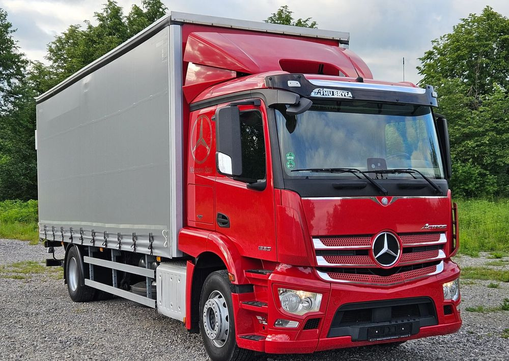 Mercedes-Benz ACTROS 1830/1827/1832/FIRANKA/WINDA/18 EUROPALET/AUTOMAT/Z NIEMIEC/2017/DUŻA ŁADOWNOŚĆ - Truk dengan terpal samping: gambar 2 Mercedes-Benz ACTROS 1830/1827/1832/FIRANKA/WINDA/18 EUROPALET/AUTOMAT/Z NIEMIEC/2017/DUŻA ŁADOWNOŚĆ - Truk dengan terpal samping: gambar 2