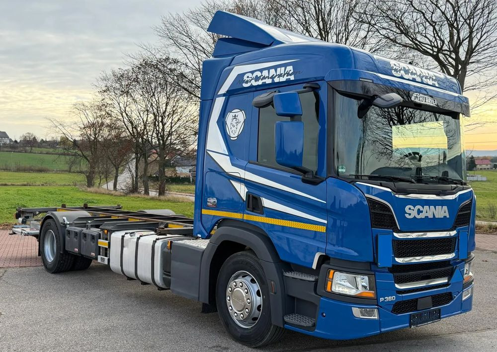 Scania P360 / P410 / BDF / RAMA / FIRANKA / PEŁNA SYPIALKA / WINDA / E6 / CAŁA NA PODUSZKACH / ROZSTAW OSI 5.5M / LAWETA / DO ŻYWCA / DO BYDŁA / DO ZABUDOWY / SPROWADZONA - Truk sasis: gambar 2 Scania P360 / P410 / BDF / RAMA / FIRANKA / PEŁNA SYPIALKA / WINDA / E6 / CAŁA NA PODUSZKACH / ROZSTAW OSI 5.5M / LAWETA / DO ŻYWCA / DO BYDŁA / DO ZABUDOWY / SPROWADZONA - Truk sasis: gambar 2