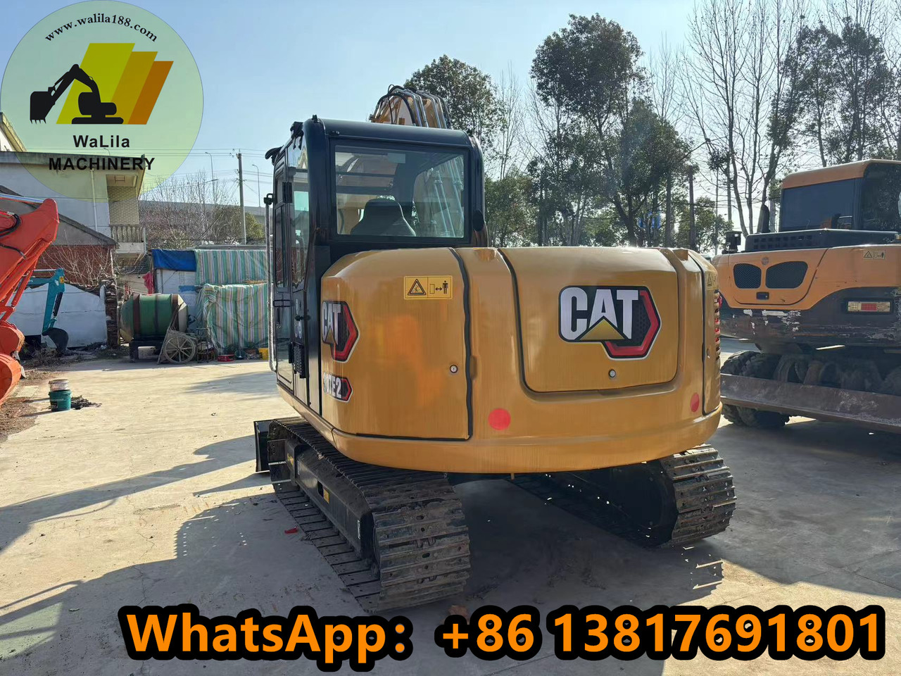 CAT 307E Caterpillar 307E2 - Ekskavator mini: gambar 3 CAT 307E Caterpillar 307E2 - Ekskavator mini: gambar 3
