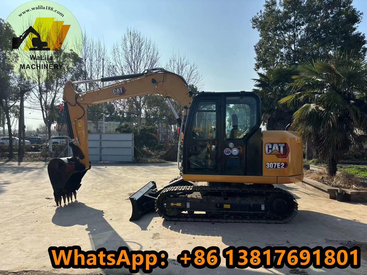CAT 307E Caterpillar 307E2 - Ekskavator mini: gambar 2 CAT 307E Caterpillar 307E2 - Ekskavator mini: gambar 2