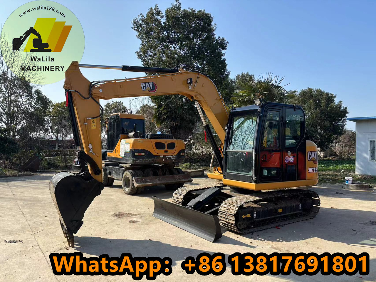 CAT 307E Caterpillar 307E2 - Ekskavator mini: gambar 4 CAT 307E Caterpillar 307E2 - Ekskavator mini: gambar 4