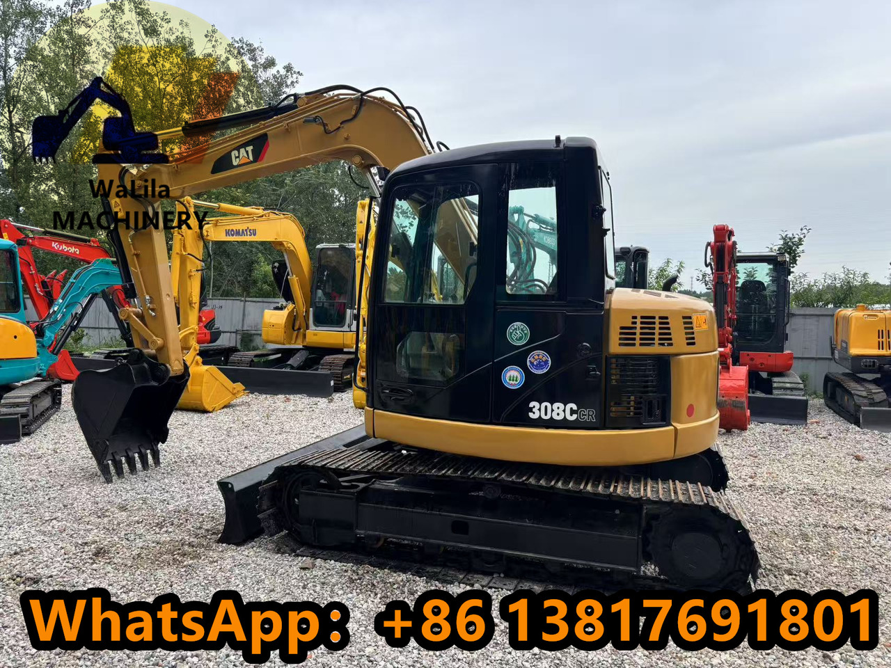 CAT CAT 308CCR - Ekskavator mini: gambar 1 CAT CAT 308CCR - Ekskavator mini: gambar 1