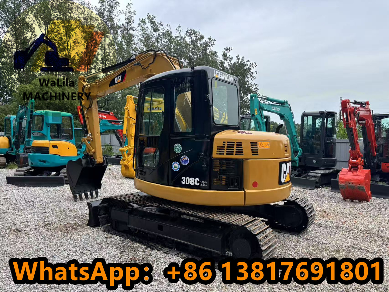 CAT CAT 308CCR - Ekskavator mini: gambar 3 CAT CAT 308CCR - Ekskavator mini: gambar 3