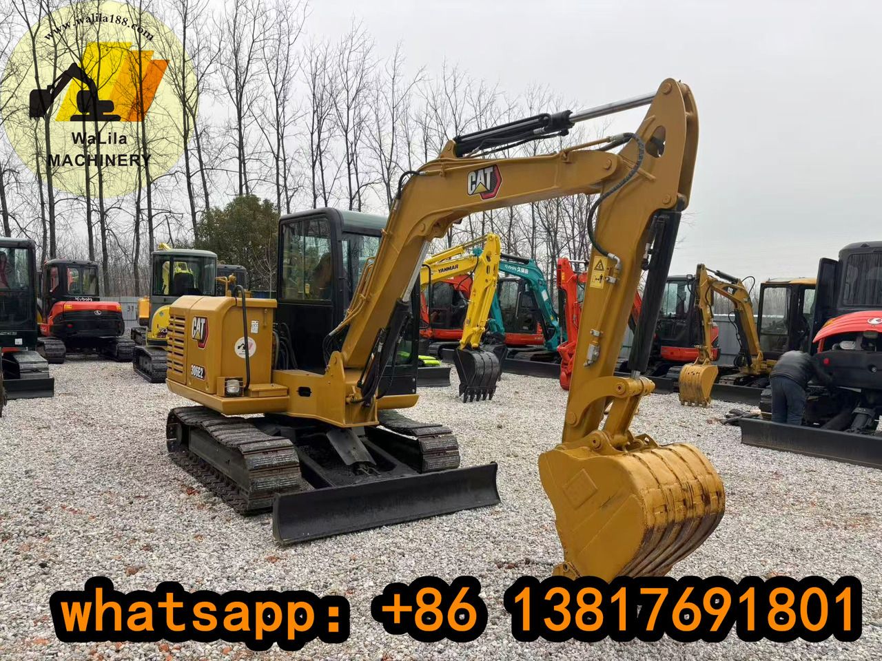 CATERPILLAR 306E2 - Ekskavator mini: gambar 5 CATERPILLAR 306E2 - Ekskavator mini: gambar 5