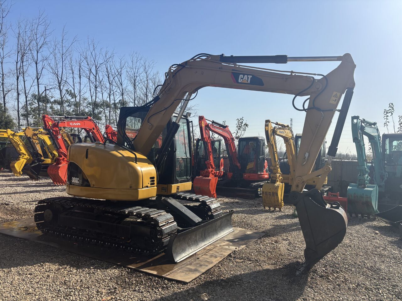 CATERPILLAR 308C CR - Ekskavator mini: gambar 2 CATERPILLAR 308C CR - Ekskavator mini: gambar 2
