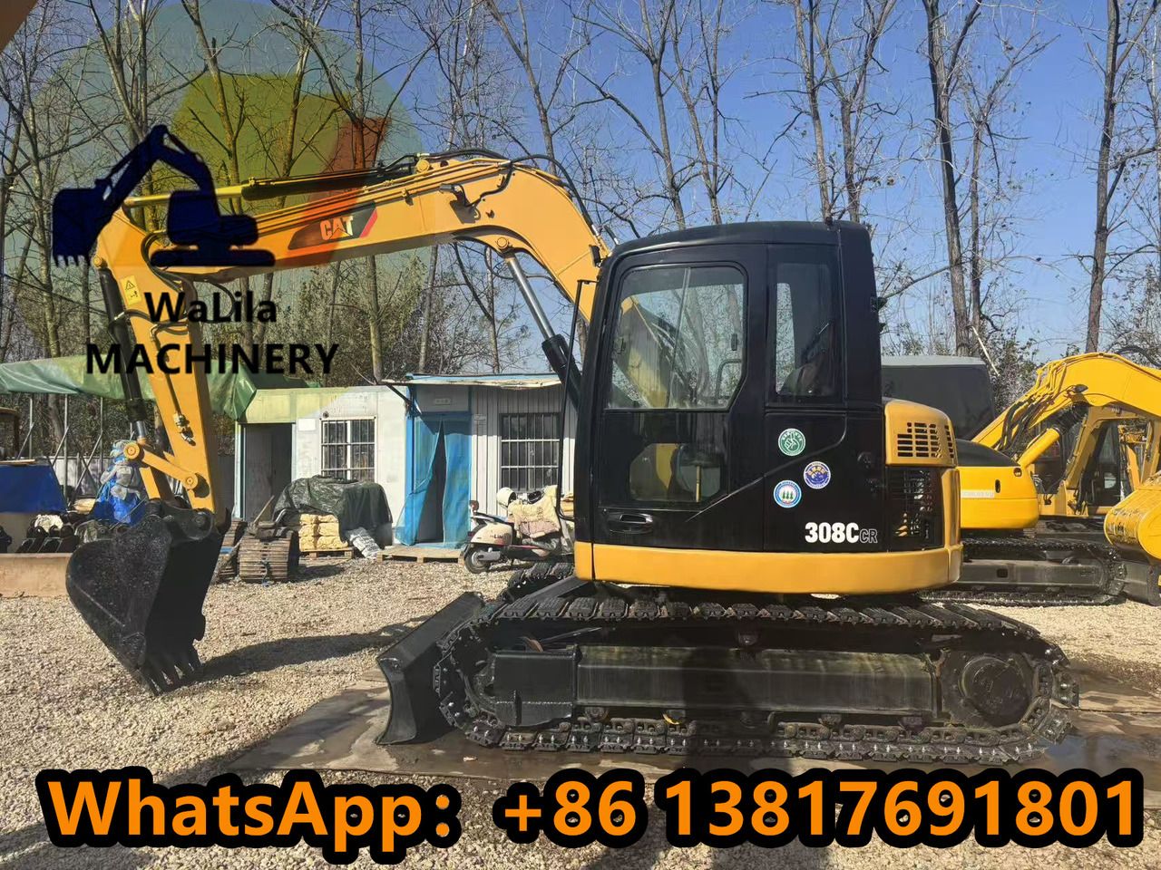 CATERPILLAR 308CCR - Ekskavator mini: gambar 1 CATERPILLAR 308CCR - Ekskavator mini: gambar 1