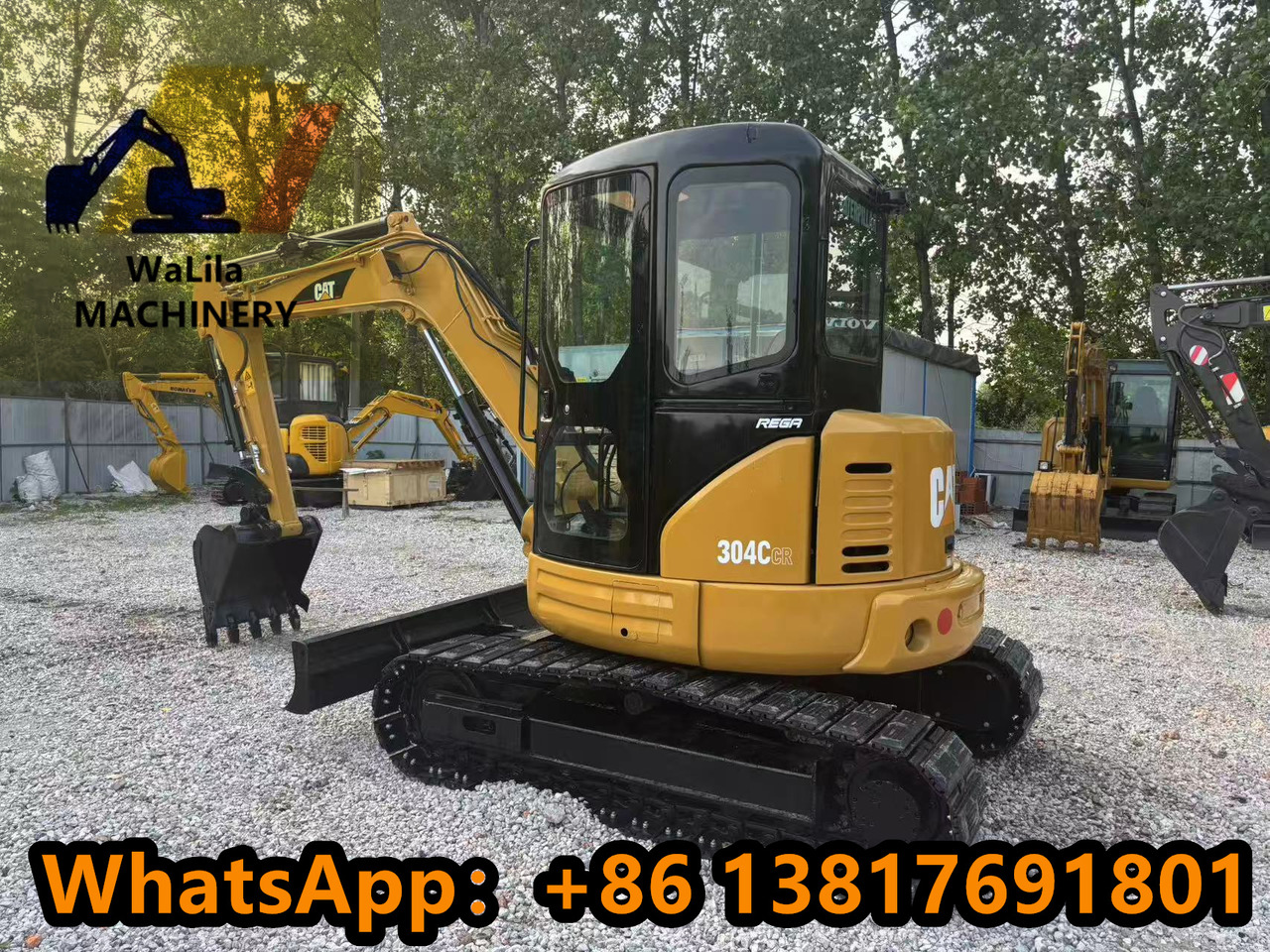 CATERPILLAR CAT304CCR - Ekskavator mini: gambar 3 CATERPILLAR CAT304CCR - Ekskavator mini: gambar 3
