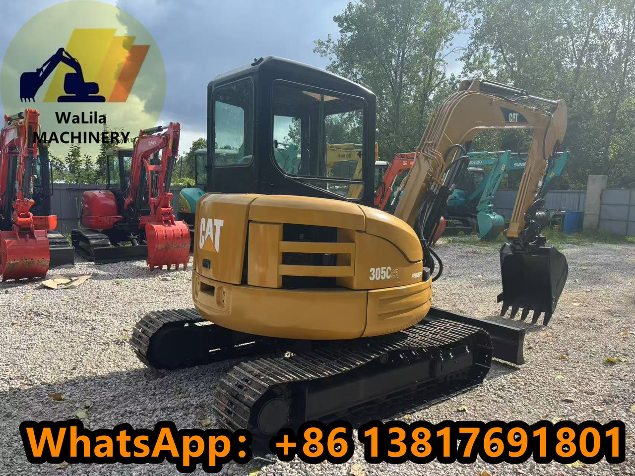 CATERPILLAR CAT305ccr - Ekskavator mini: gambar 3 CATERPILLAR CAT305ccr - Ekskavator mini: gambar 3