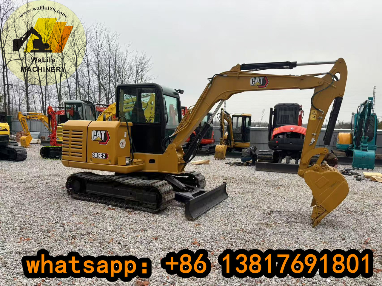 CATERPILLAR CAT306E2 - Ekskavator mini: gambar 2 CATERPILLAR CAT306E2 - Ekskavator mini: gambar 2