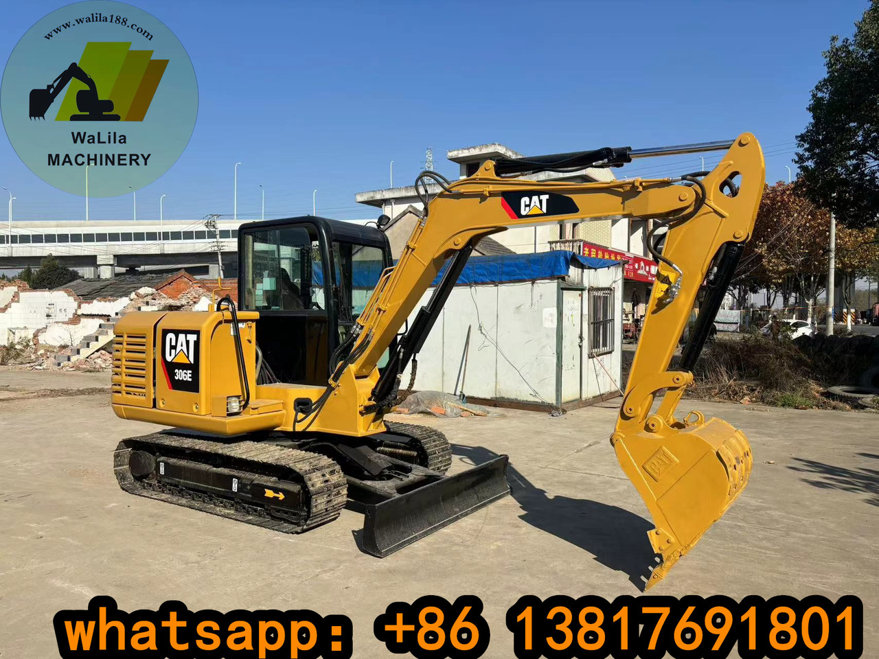CATERPILLAR CAT306E2 - Ekskavator mini: gambar 3 CATERPILLAR CAT306E2 - Ekskavator mini: gambar 3
