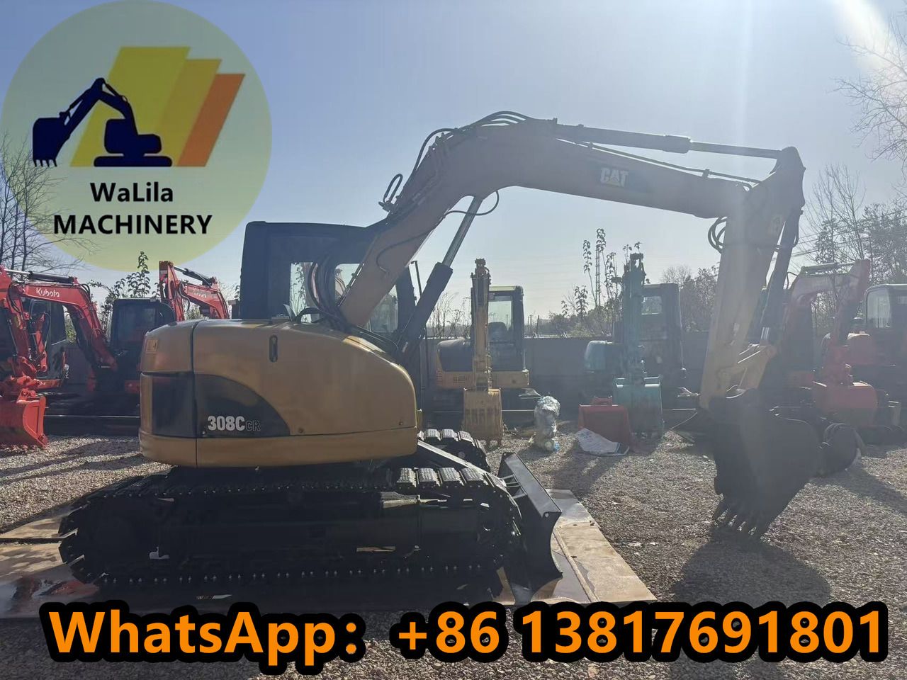 CATERPILLAR CAT308CCR - Ekskavator mini: gambar 1 CATERPILLAR CAT308CCR - Ekskavator mini: gambar 1