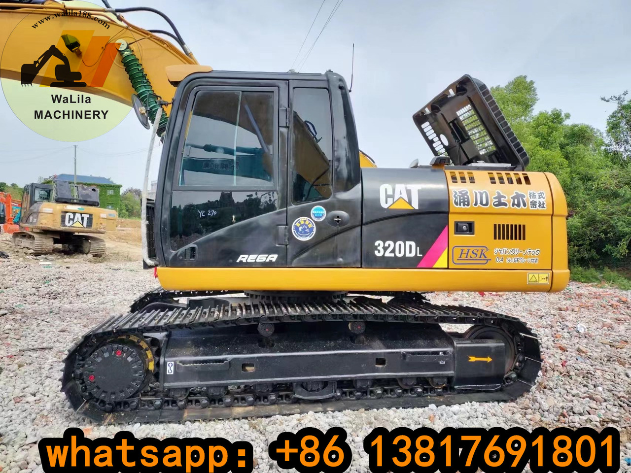 CATERPILLAR CAT320D - Ekskavator perayap: gambar 1 CATERPILLAR CAT320D - Ekskavator perayap: gambar 1